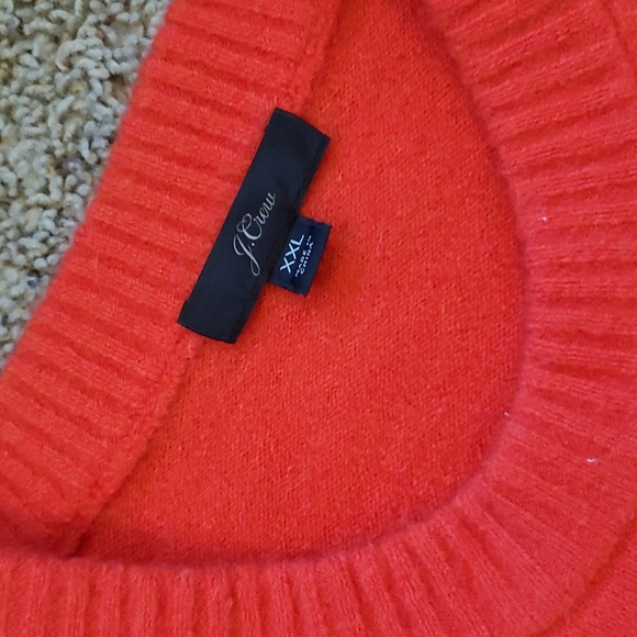 J Crew Red cozy Sweater - Picture 3 of 5